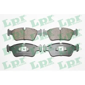 Jeu de 4 plaquettes de frein avant LPR 05P1250