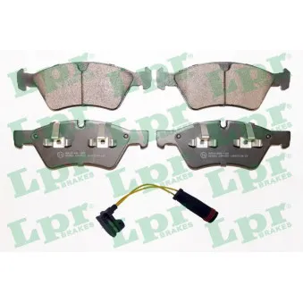 Jeu de 4 plaquettes de frein avant LPR 05P1253A