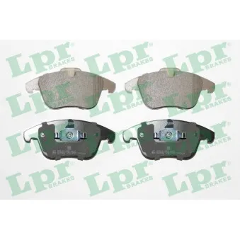 Jeu de 4 plaquettes de frein avant LPR 05P1255