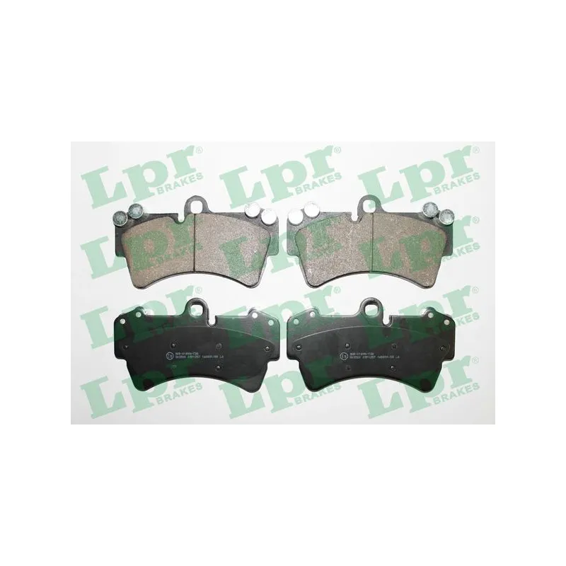 Jeu de 4 plaquettes de frein avant LPR 05P1257