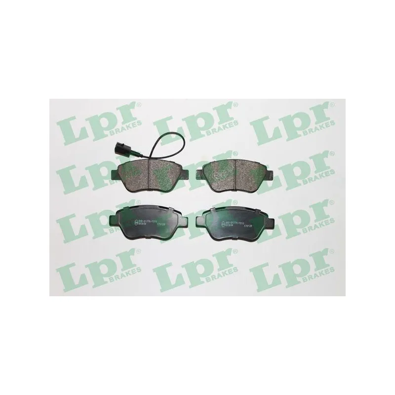 Jeu de 4 plaquettes de frein avant LPR 05P1264
