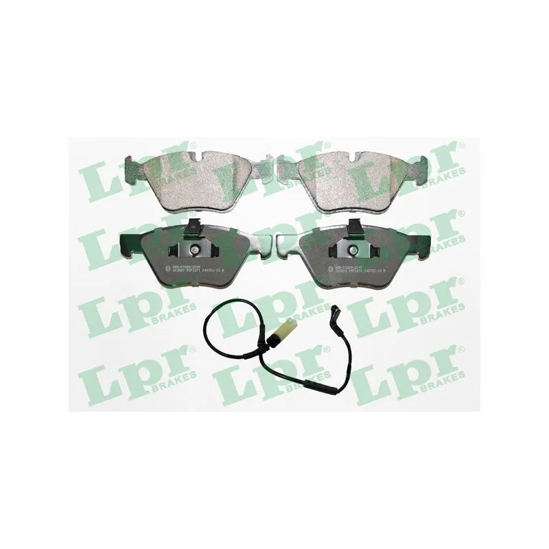Jeu de 4 plaquettes de frein avant LPR 05P1271A