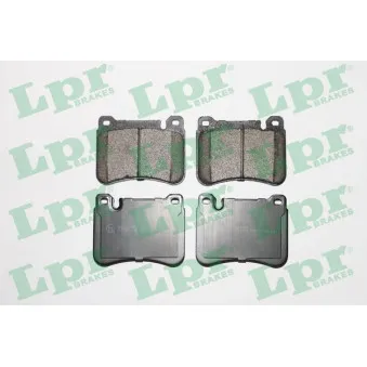 Jeu de 4 plaquettes de frein avant LPR 05P1276