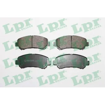 Jeu de 4 plaquettes de frein avant LPR 05P1314