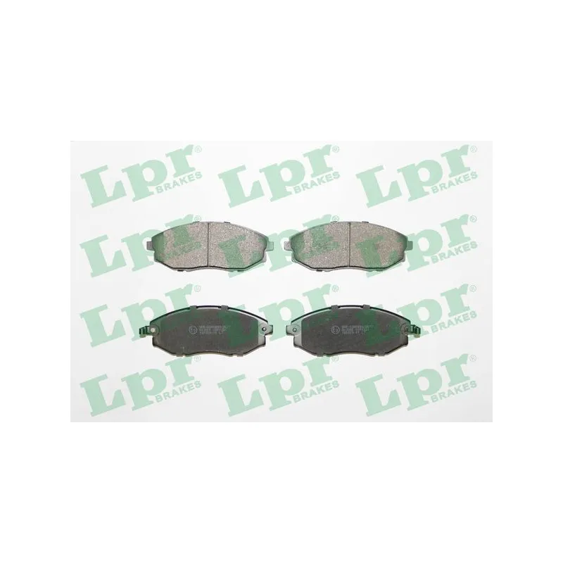 Jeu de 4 plaquettes de frein avant LPR 05P1321
