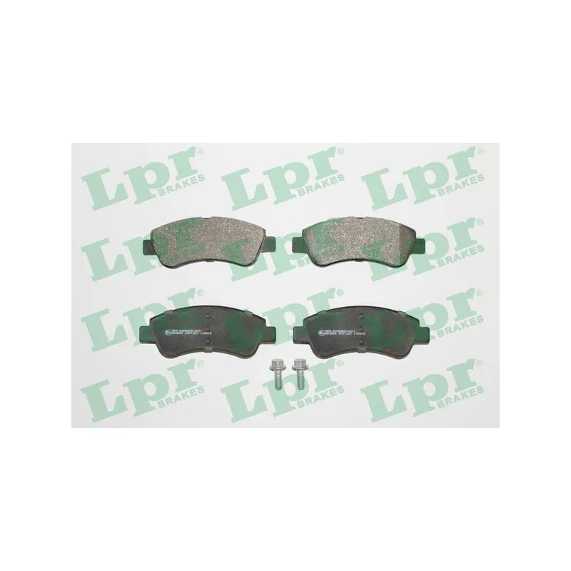 Jeu de 4 plaquettes de frein avant LPR 05P1327