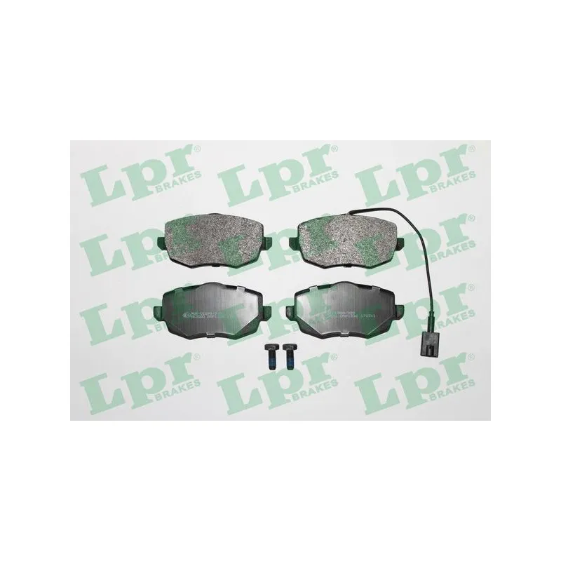 Jeu de 4 plaquettes de frein avant LPR 05P1336