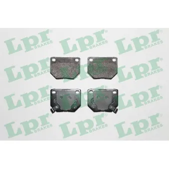 Jeu de 4 plaquettes de frein arrière LPR 05P1341