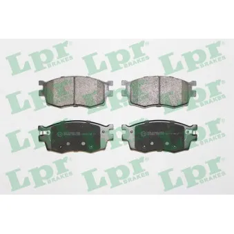 Jeu de 4 plaquettes de frein avant LPR 05P1345