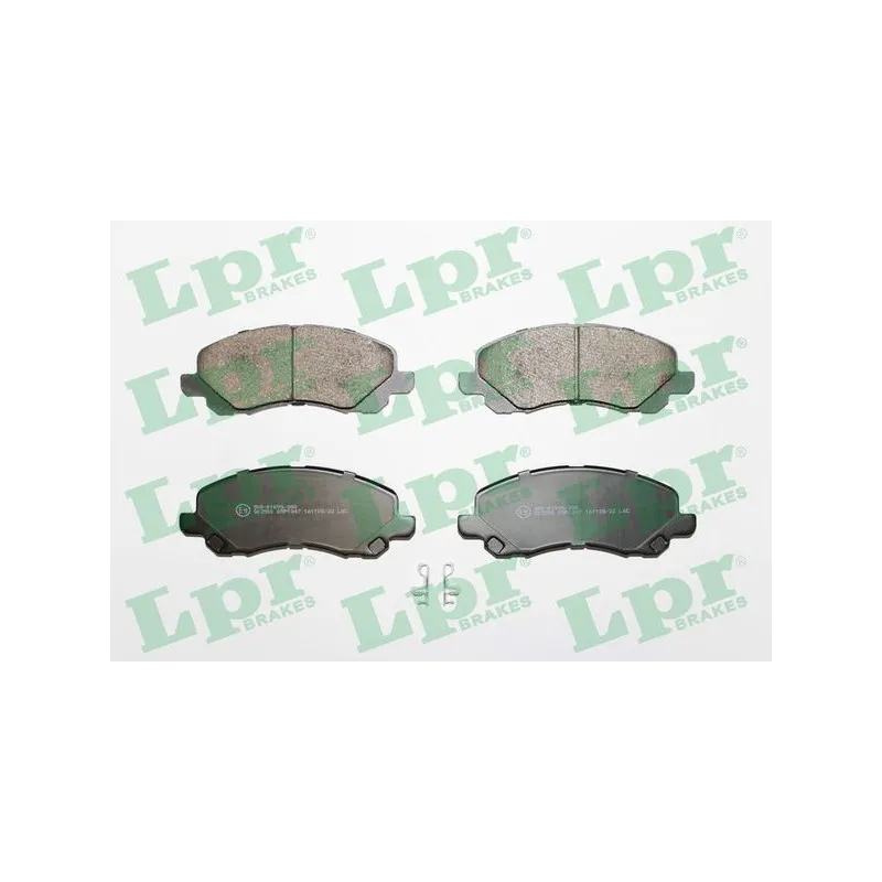 Jeu de 4 plaquettes de frein avant LPR 05P1347