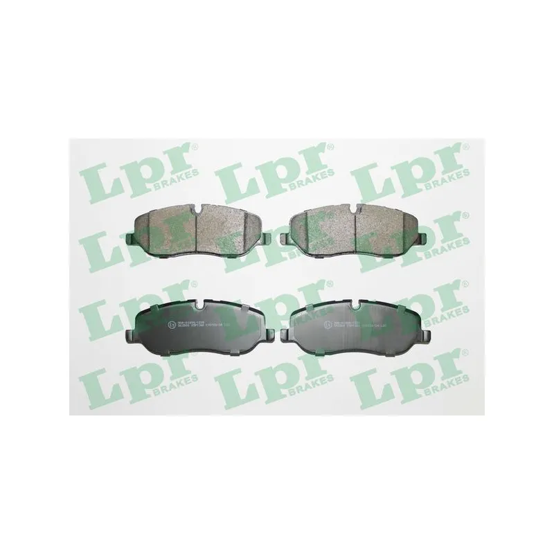 Jeu de 4 plaquettes de frein avant LPR 05P1360