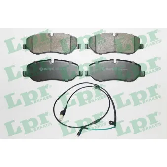 Jeu de 4 plaquettes de frein avant LPR 05P1360A