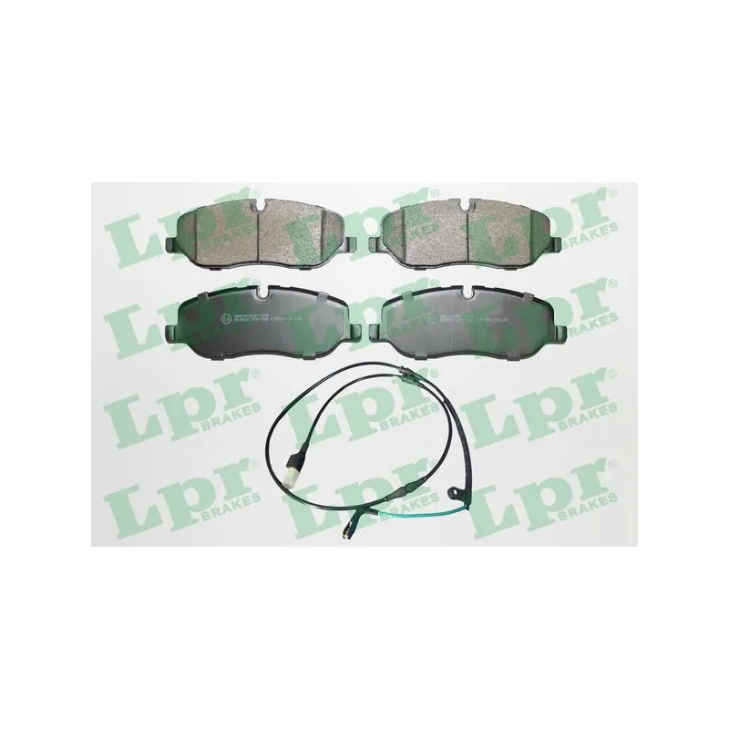 Jeu de 4 plaquettes de frein avant LPR 05P1360A