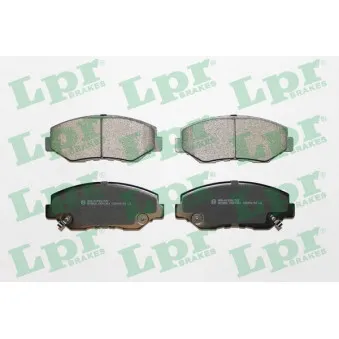 Jeu de 4 plaquettes de frein avant LPR 05P1364