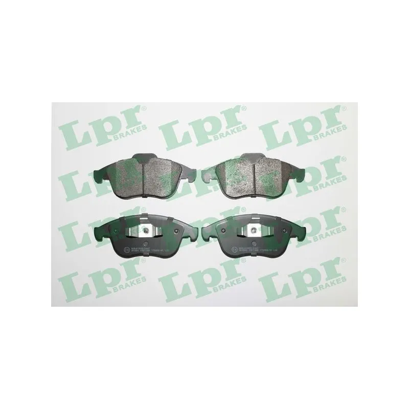 Jeu de 4 plaquettes de frein avant LPR 05P1388