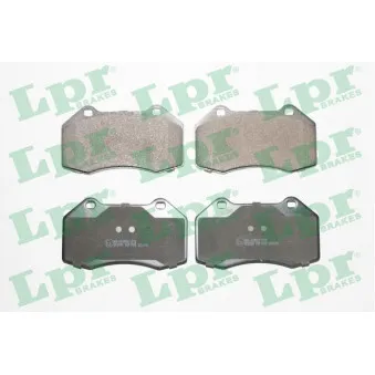 Jeu de 4 plaquettes de frein avant LPR 05P1389