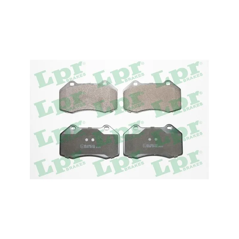 Jeu de 4 plaquettes de frein avant LPR 05P1389