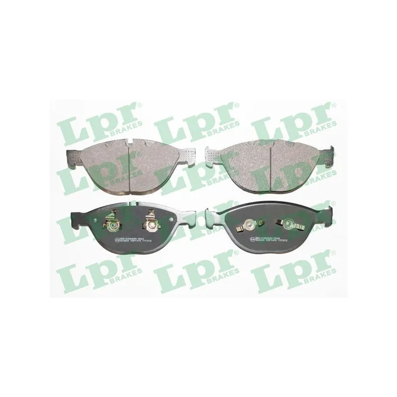 Jeu de 4 plaquettes de frein avant LPR 05P1410