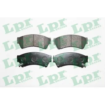 Jeu de 4 plaquettes de frein avant LPR 05P1413