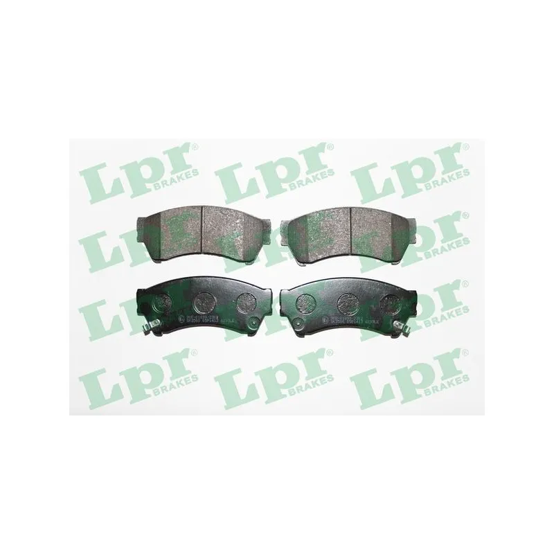 Jeu de 4 plaquettes de frein avant LPR 05P1413