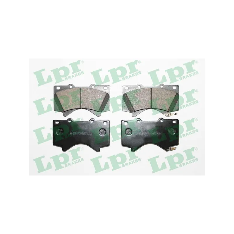 Jeu de 4 plaquettes de frein avant LPR 05P1418