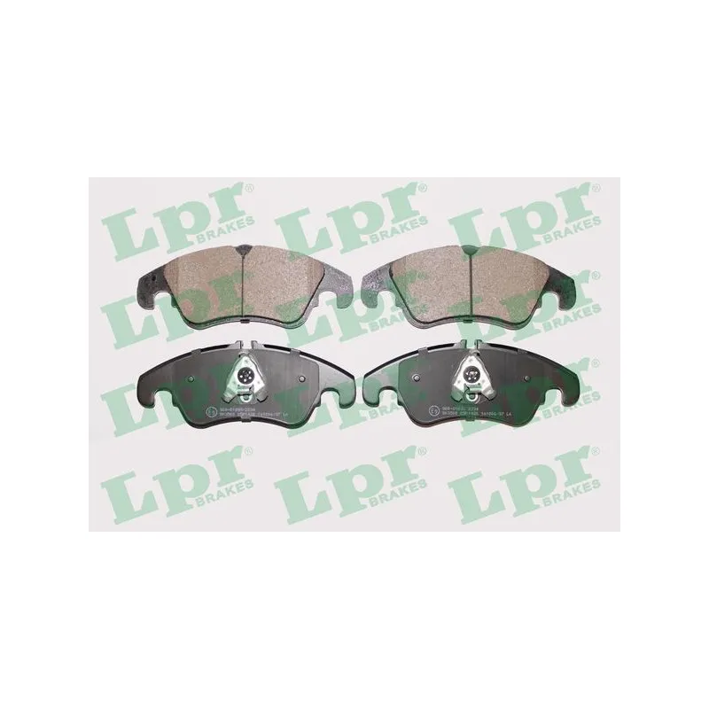 Jeu de 4 plaquettes de frein avant LPR 05P1420