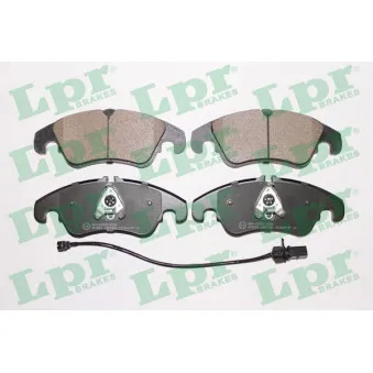 Jeu de 4 plaquettes de frein avant LPR 05P1420A