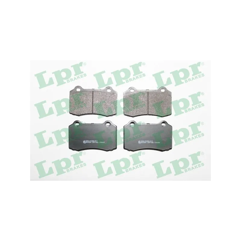 Jeu de 4 plaquettes de frein avant LPR 05P1426