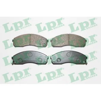 Jeu de 4 plaquettes de frein avant LPR 05P1444