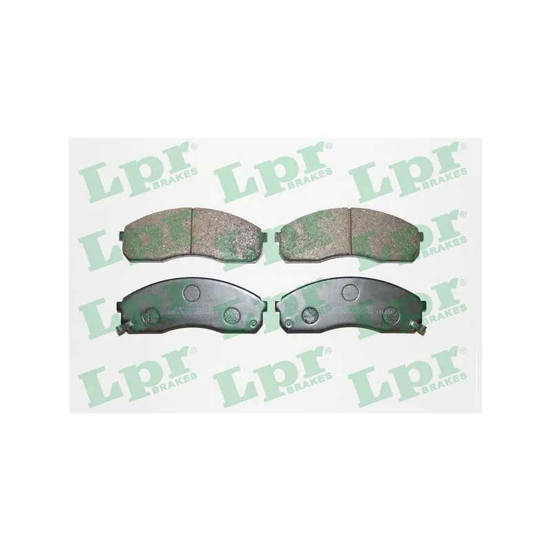 Jeu de 4 plaquettes de frein avant LPR 05P1444