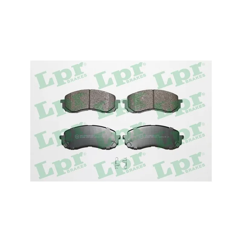 Jeu de 4 plaquettes de frein avant LPR 05P1454