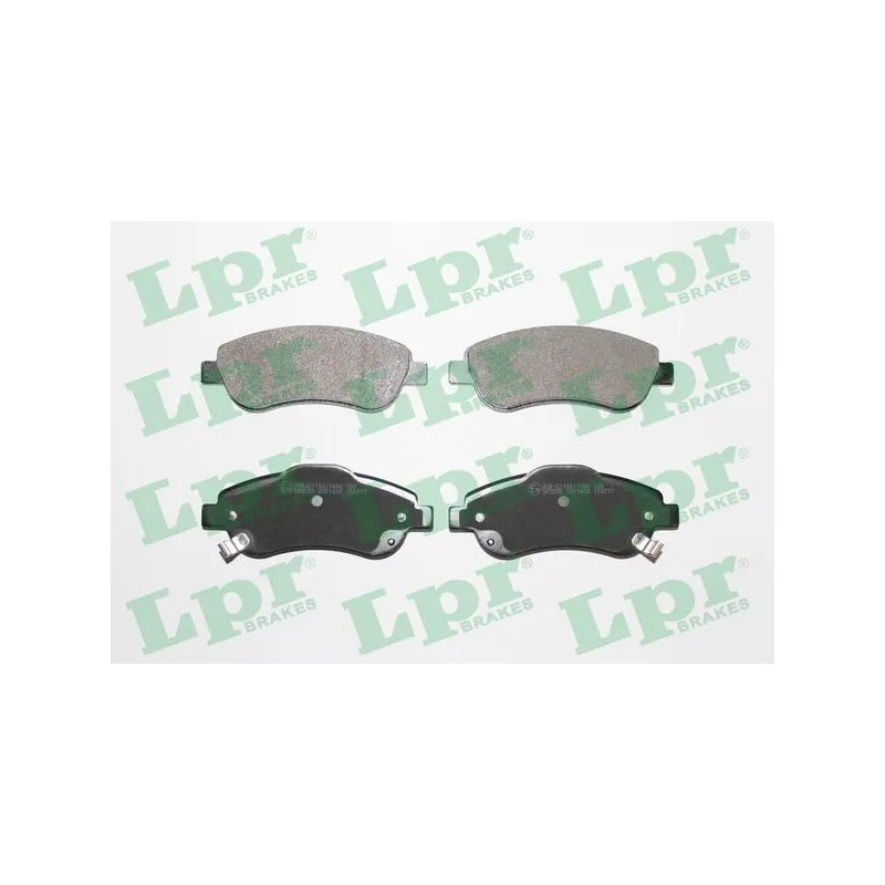 Jeu de 4 plaquettes de frein avant LPR 05P1456