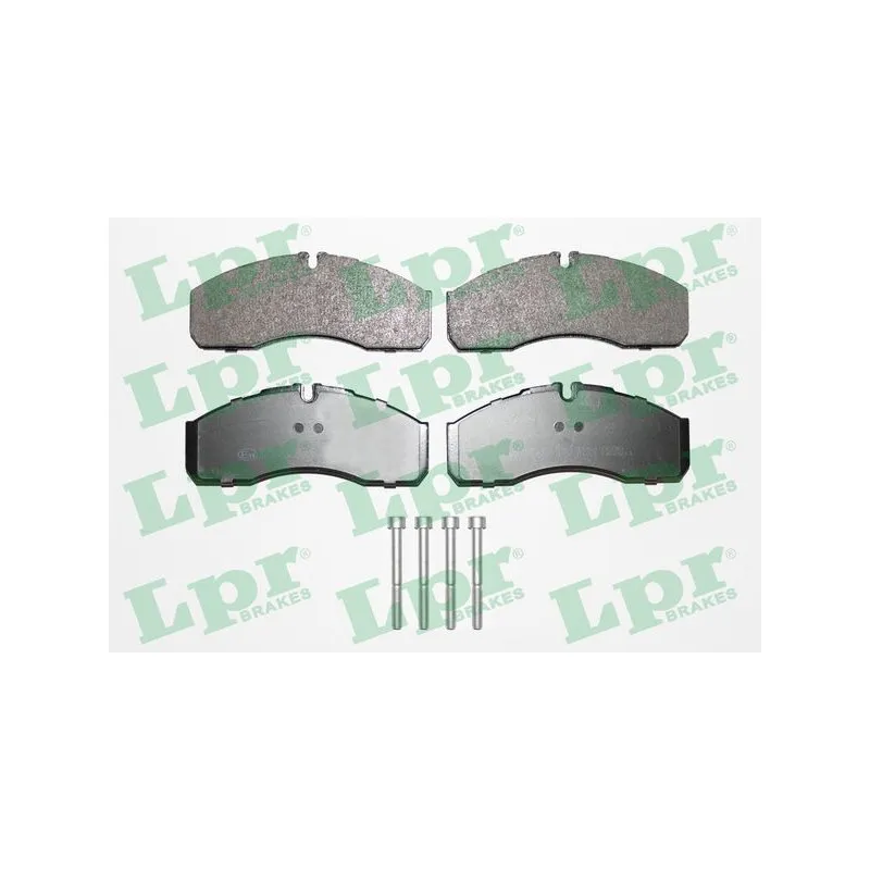 Jeu de 4 plaquettes de frein avant LPR 05P1462