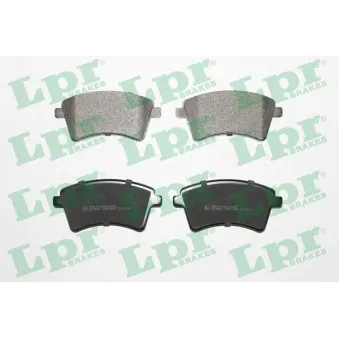Jeu de 4 plaquettes de frein avant LPR 05P1465