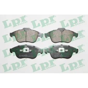 Jeu de 4 plaquettes de frein avant LPR 05P1466