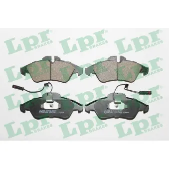 Jeu de 4 plaquettes de frein avant LPR 05P1469