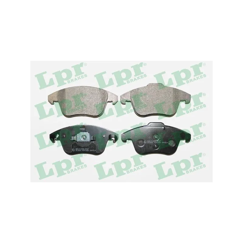 Jeu de 4 plaquettes de frein avant LPR 05P1480