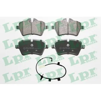 Jeu de 4 plaquettes de frein avant LPR 05P1485A