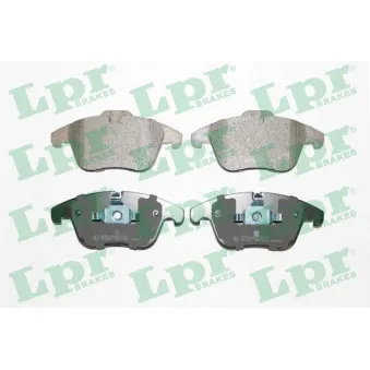 Jeu de 4 plaquettes de frein avant LPR 05P1486