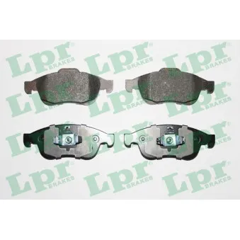 Jeu de 4 plaquettes de frein avant LPR 05P1493