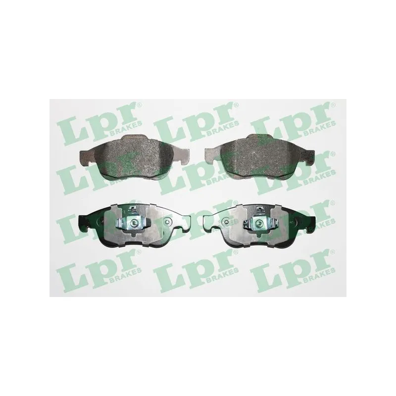 Jeu de 4 plaquettes de frein avant LPR 05P1493