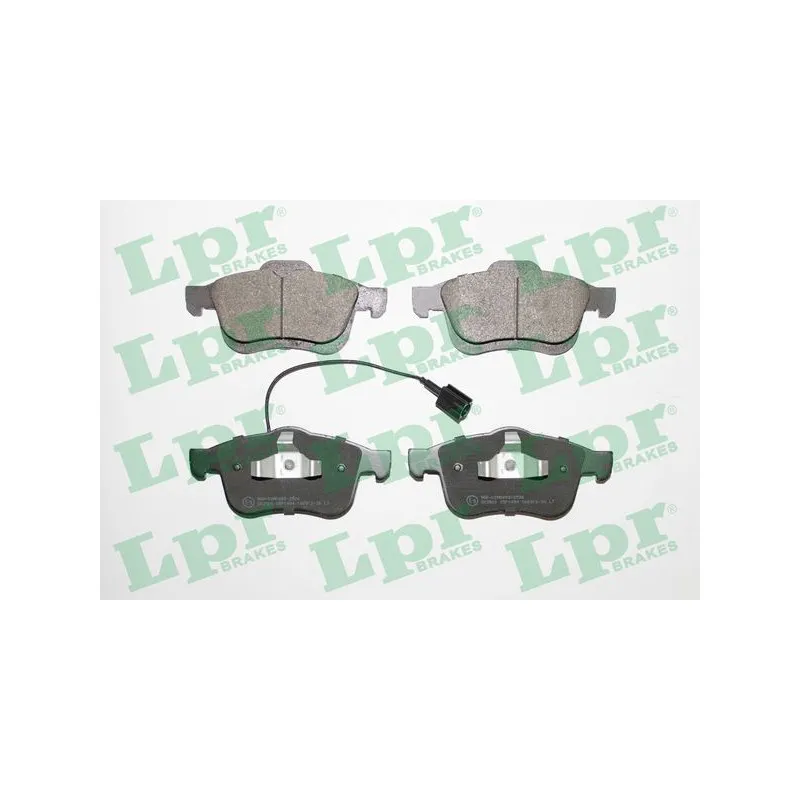 Jeu de 4 plaquettes de frein avant LPR 05P1494