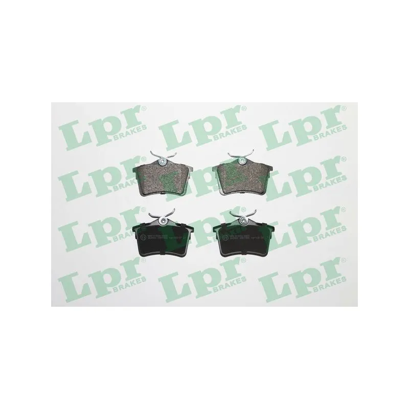 Jeu de 4 plaquettes de frein arrière LPR 05P1500