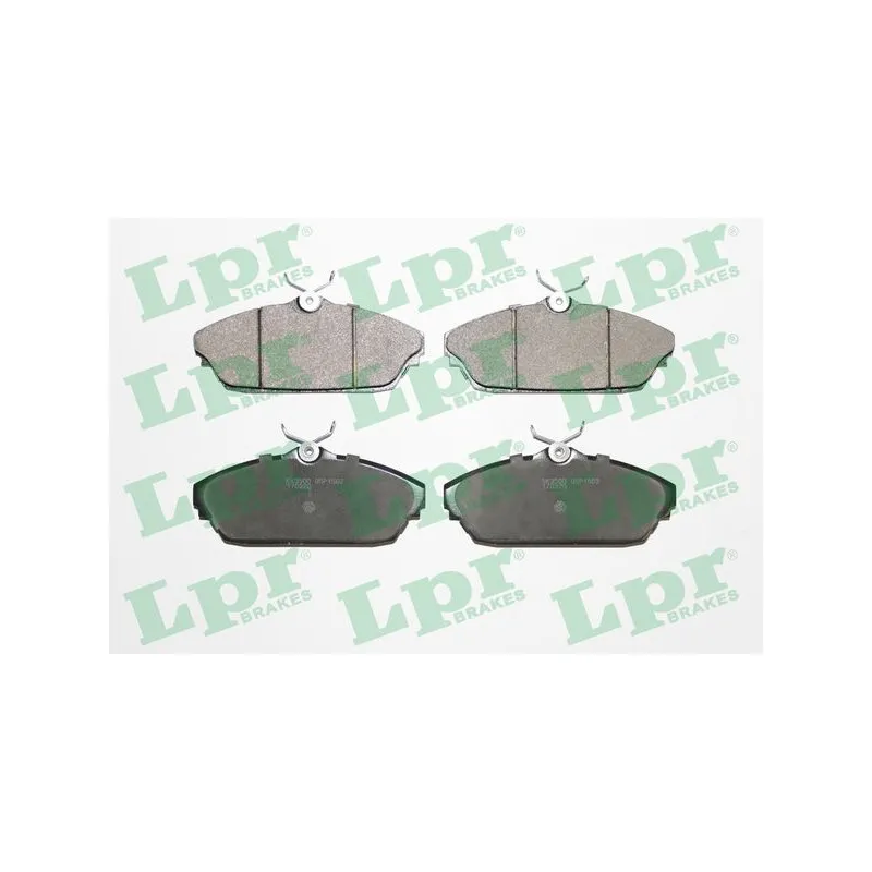 Jeu de 4 plaquettes de frein avant LPR 05P1502
