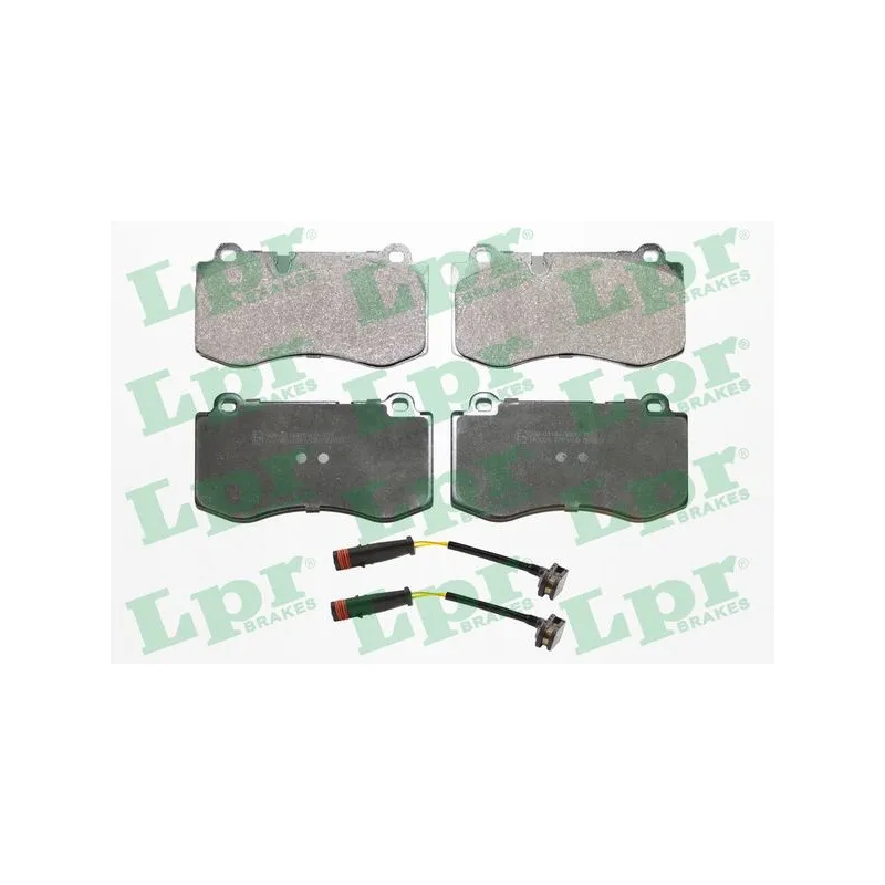 Jeu de 4 plaquettes de frein avant LPR 05P1506A