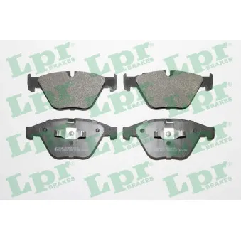 Jeu de 4 plaquettes de frein avant LPR 05P1509