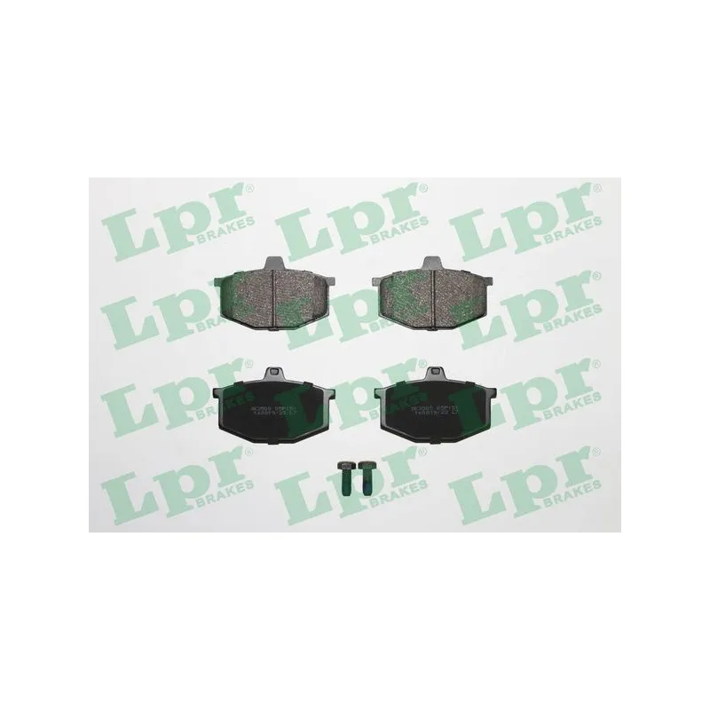 Jeu de 4 plaquettes de frein avant LPR 05P151