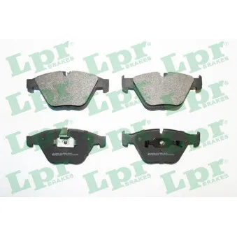 Jeu de 4 plaquettes de frein avant LPR 05P1510