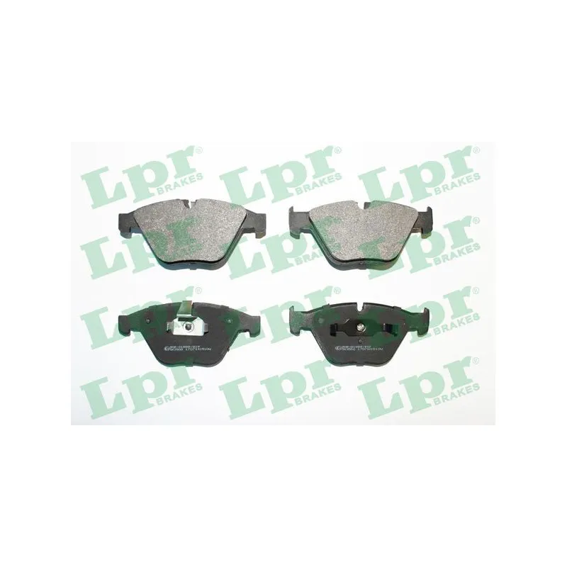 Jeu de 4 plaquettes de frein avant LPR 05P1510