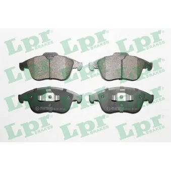 Jeu de 4 plaquettes de frein avant LPR 05P1534